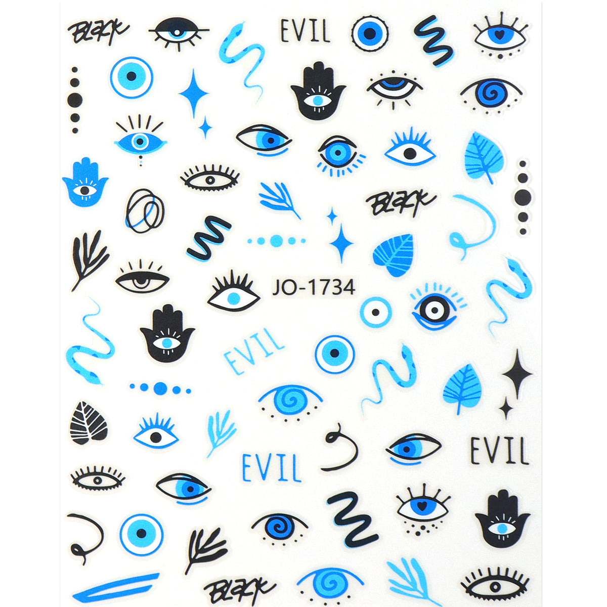 Nail Sticker - Evil Eye