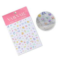 5D Nail Sticker - Spring Wildflowers