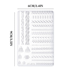 Nail Art Mold - JT021 Sweater