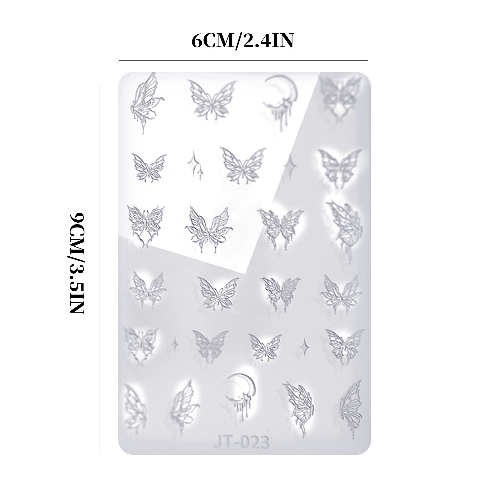 Nail Art Mold - JT023 Butterfly