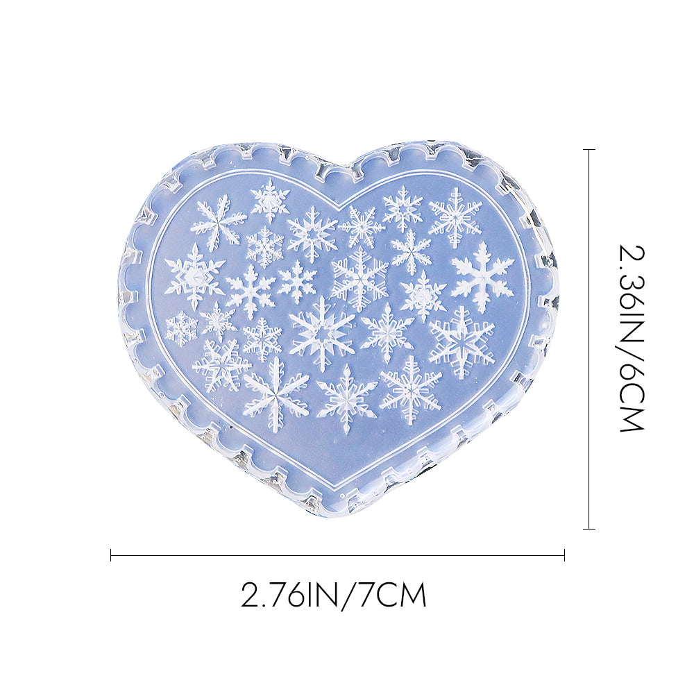 3D Nail Art Mold - #33 Snowflake