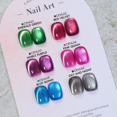 Holiday Lights Cat Eye (Hema-Free) - CEHL04 Pink Quinn