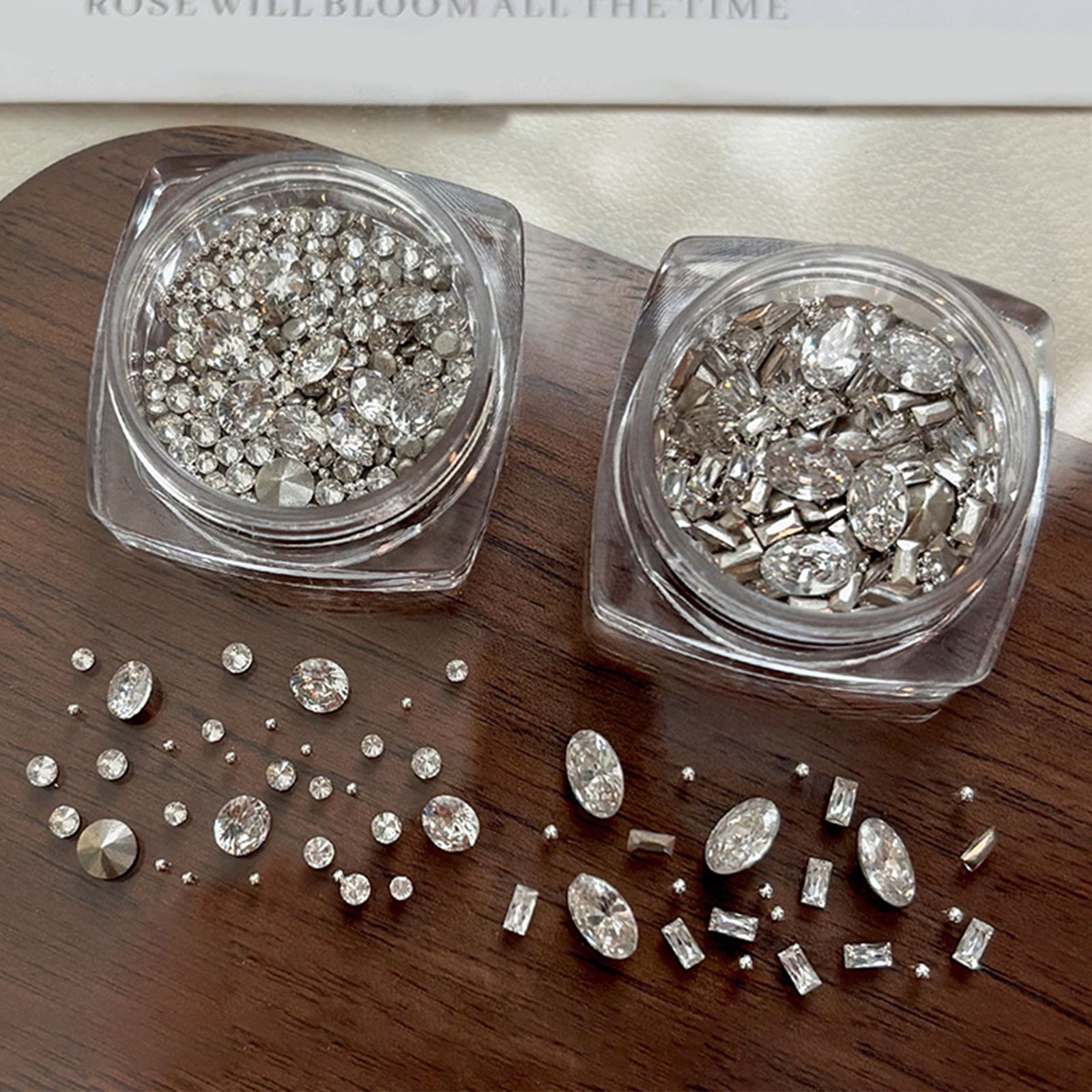 Diamond Ring Nail Rhinestone Kit