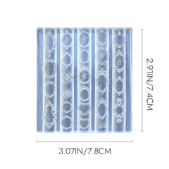 3D Nail Art Mold (Upgrade) - #41 Vintage Frame