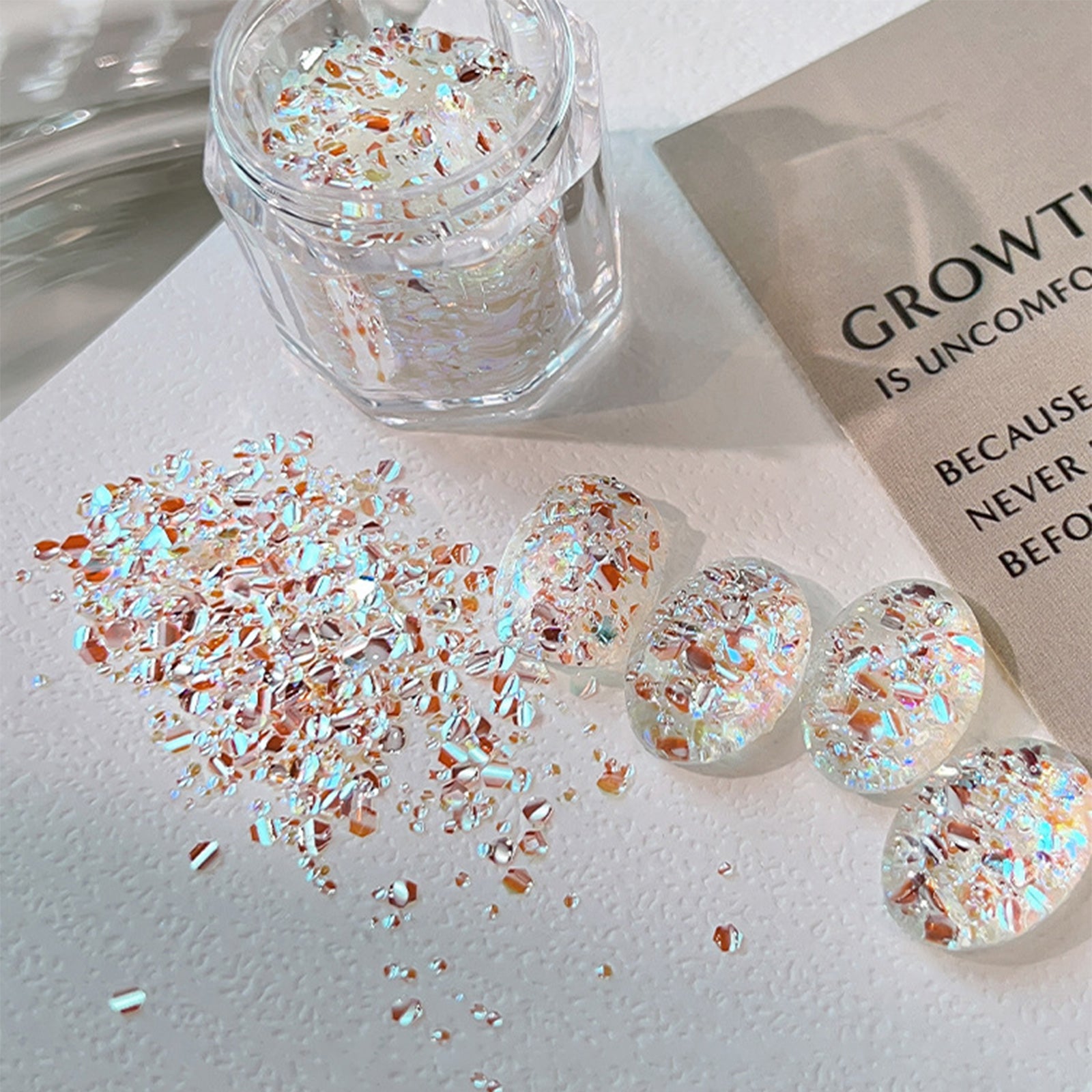 Sparking Bubble Nail Sequins