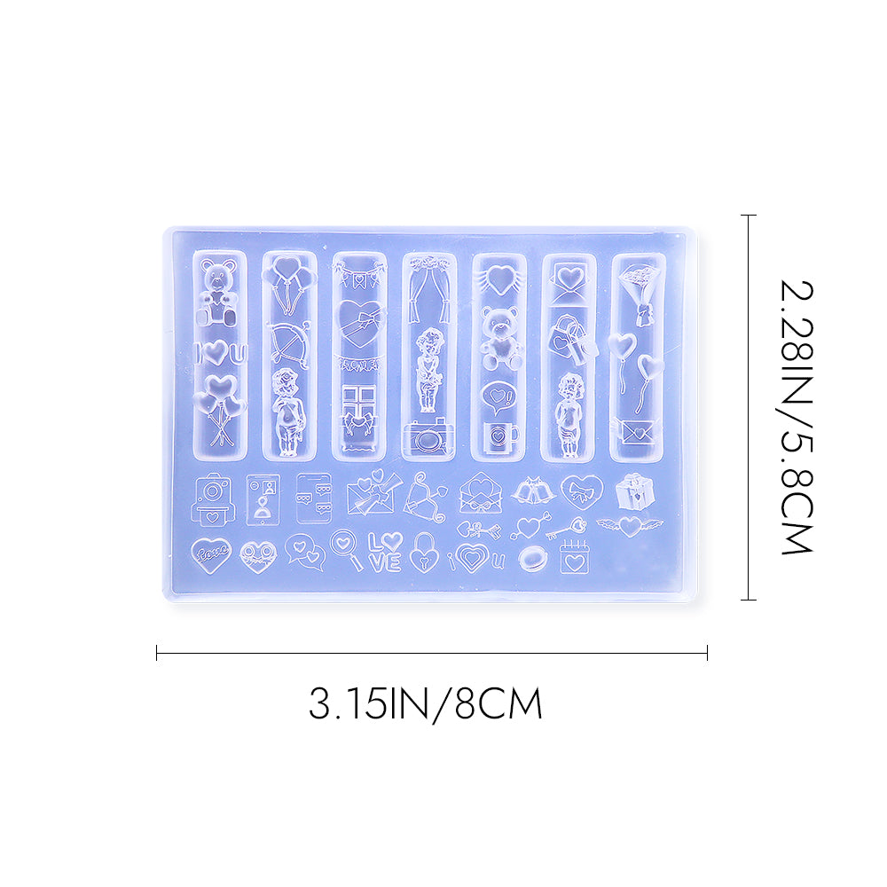 3D Nail Art Mold (Upgrade) - #47 Cupid‘s Love