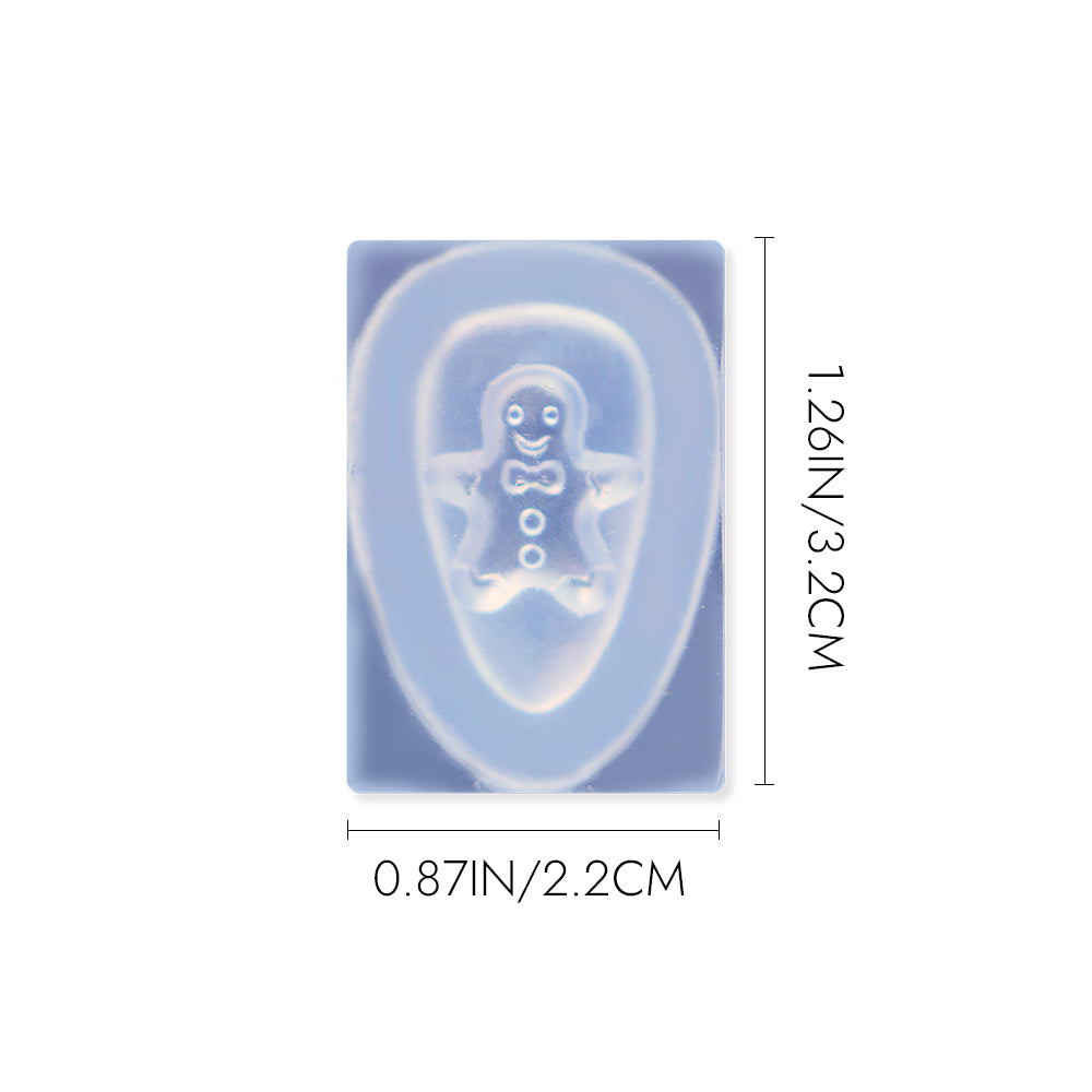 3D Nail Art Mold (Upgrade) - #11 Gingerbread