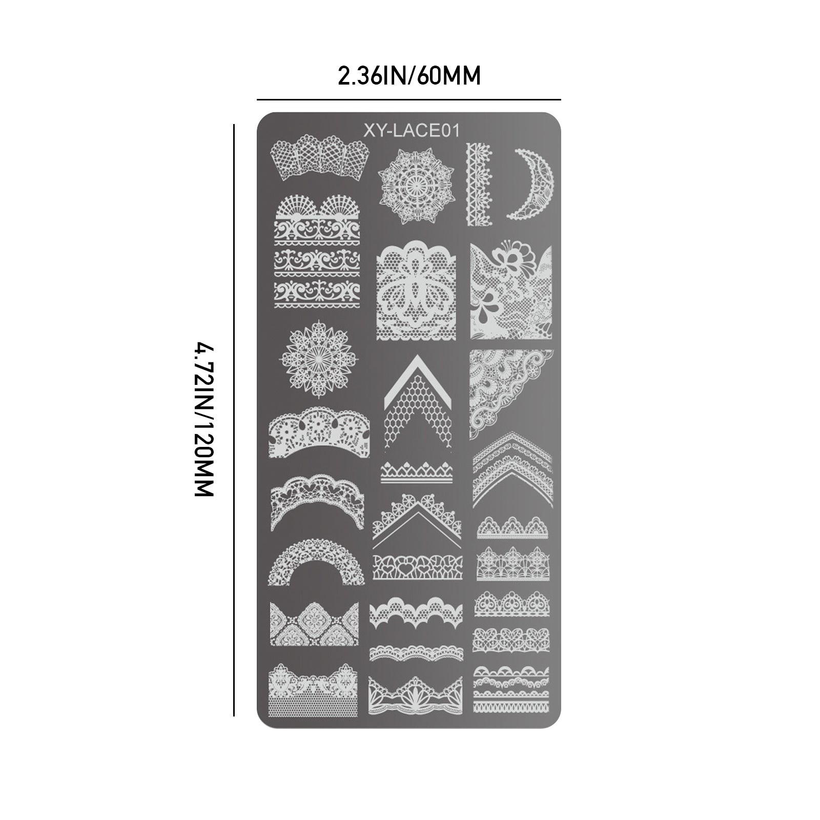 Nail Stamping Plates - Lace