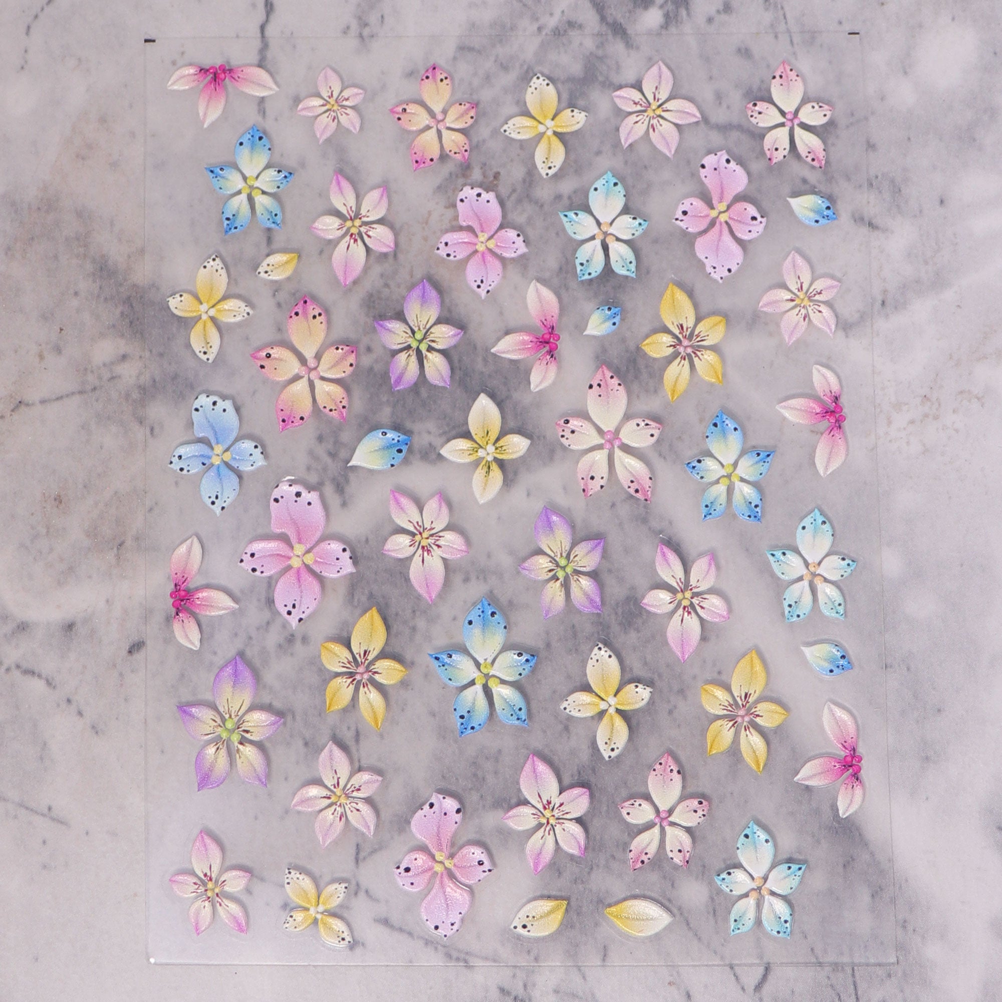 5D Nail Sticker - Lily FLower