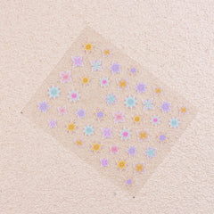 5D Embossed Nail Sticker - Boho