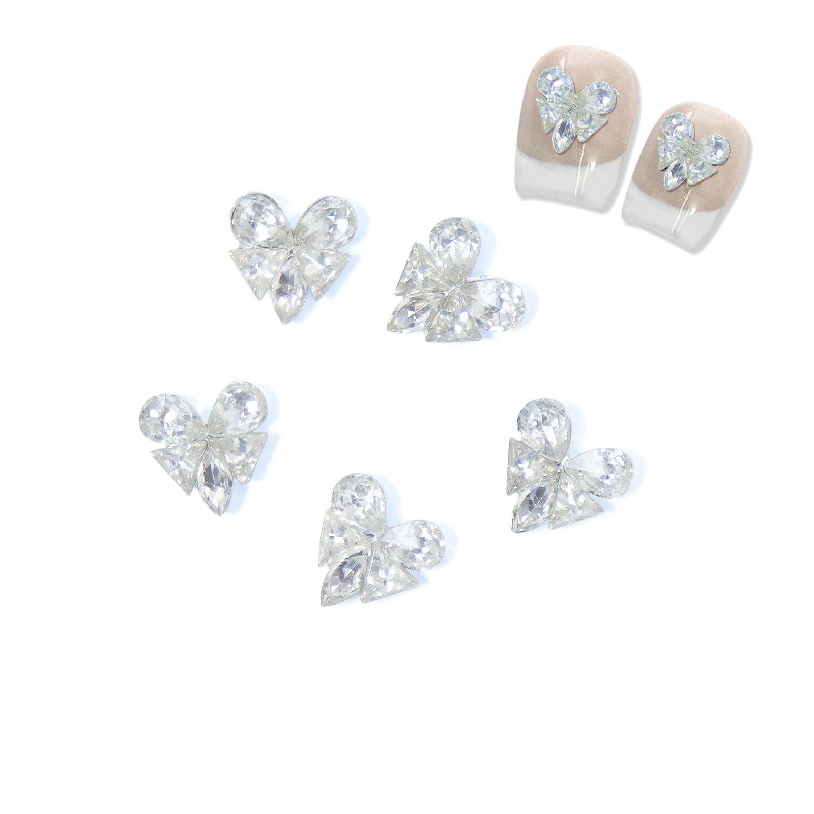 Heart & Butterfly Charms