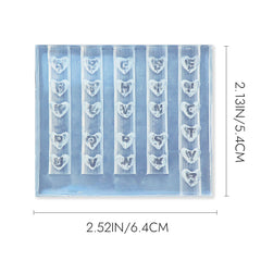 3D Nail Art Mold (Upgrade) - #45 Heart Letter