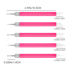 2 in 1 Nail Art Sculpting Dotting Pen