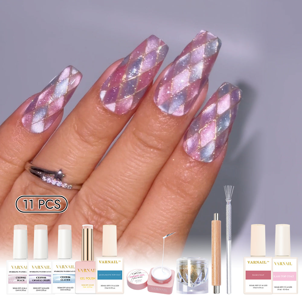 nails with purple dress 97 Purple Nail Designs ideas