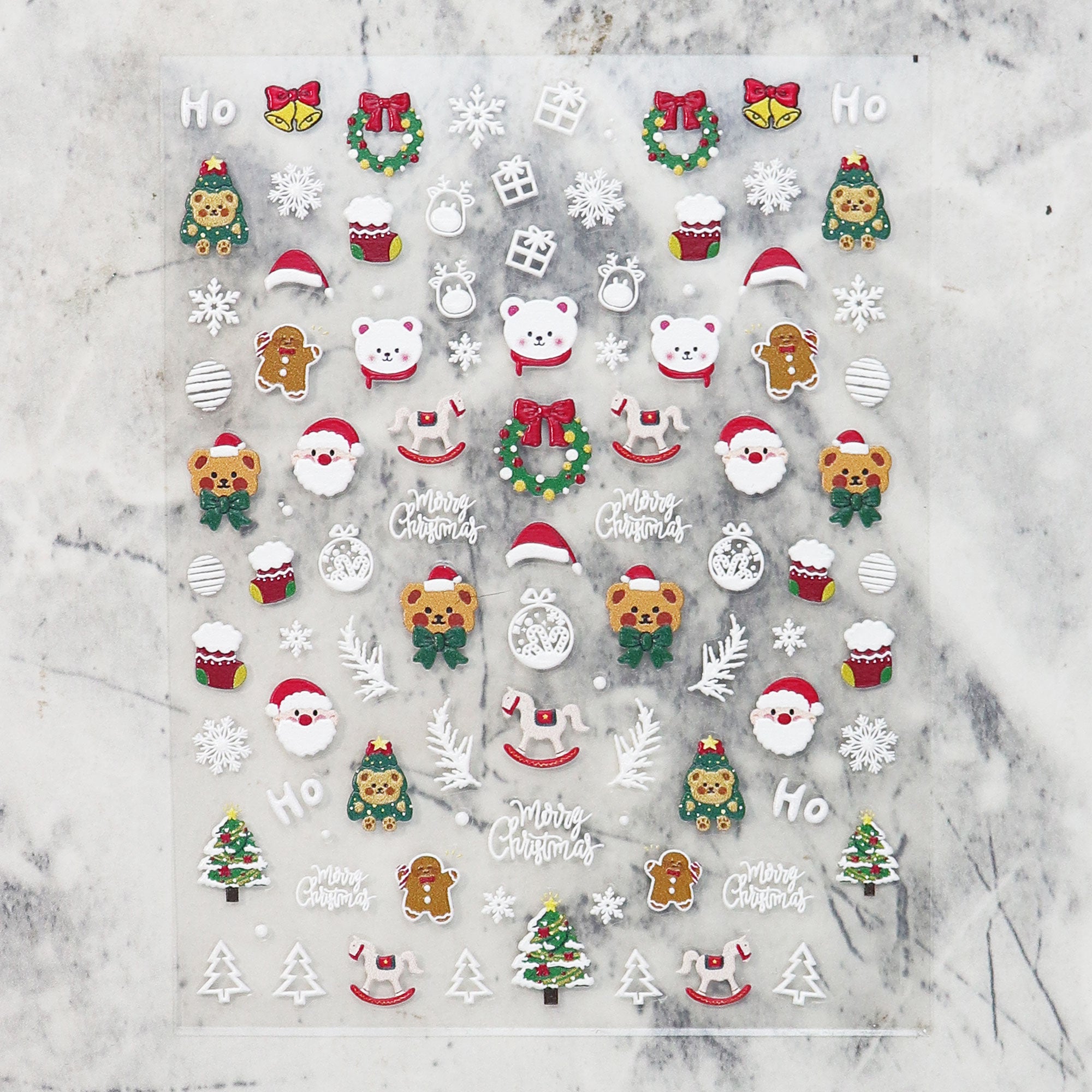 5D Nail Sticker - Christmas 03