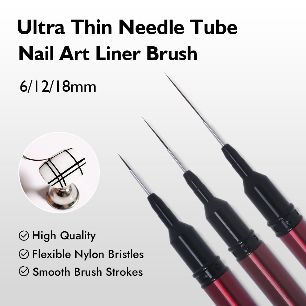 Liner Nail Brush Set (Vampire)