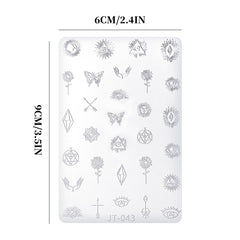 Nail Art Mold - JT043 Mystic Totem