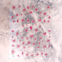 Chrome Nail Sticker - Enamel Butterfly