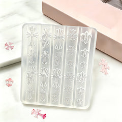 3D Nail Art Mold (Upgrade) - #55 Heart Cross