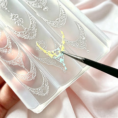 3D Nail Art Mold (Upgrade) - #54 Luxury French