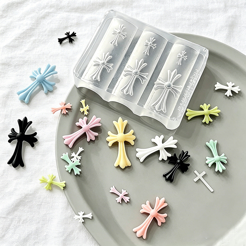 3D Nail Art Mold (Upgrade) - #56 Cross