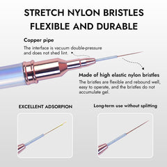 Liner Nail Brush - 6mm