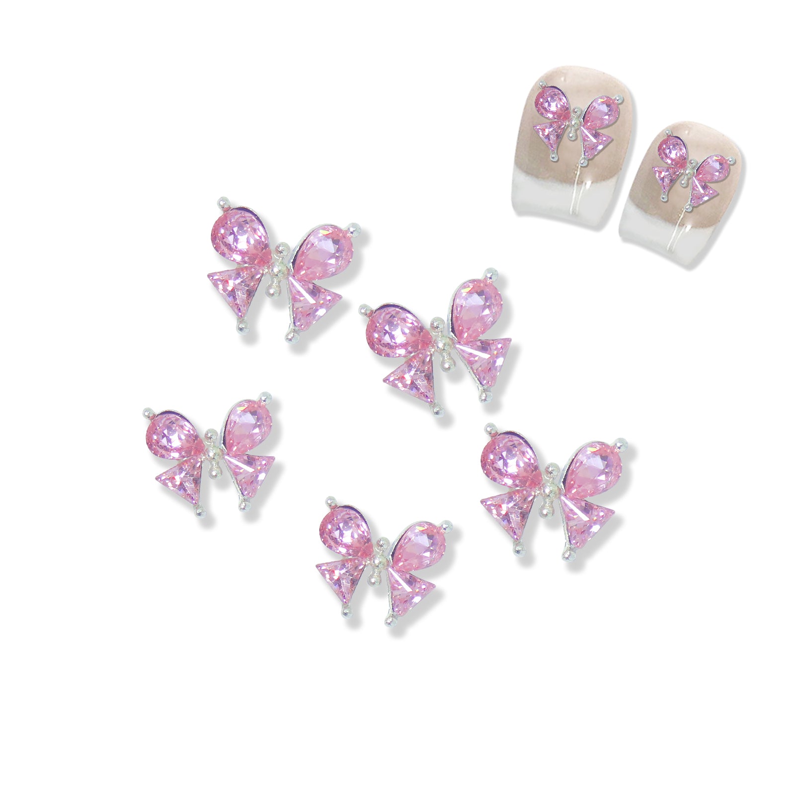 Heart & Butterfly Charms