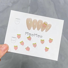Peach Nail Art  Charms