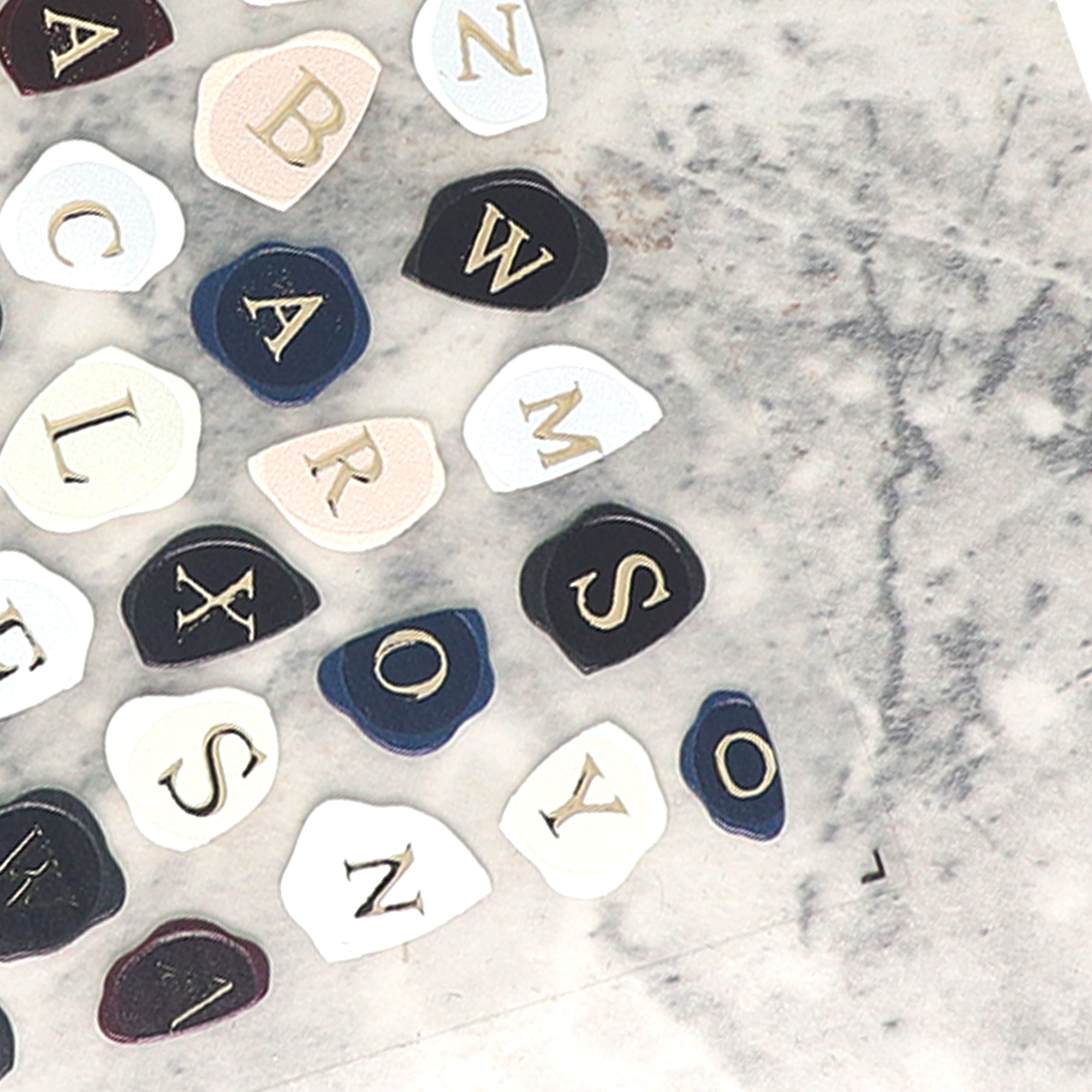 Chrome Nail Sticker - Wax Seal 03