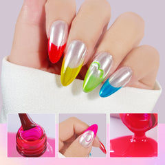 MINI Color Jelly Gel Polish Set - S11 Rainbow Candy