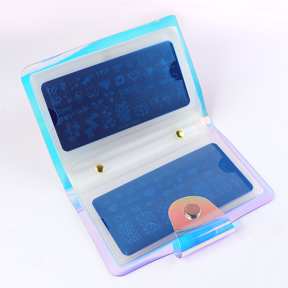 Nail Stamping Plate Storage Case