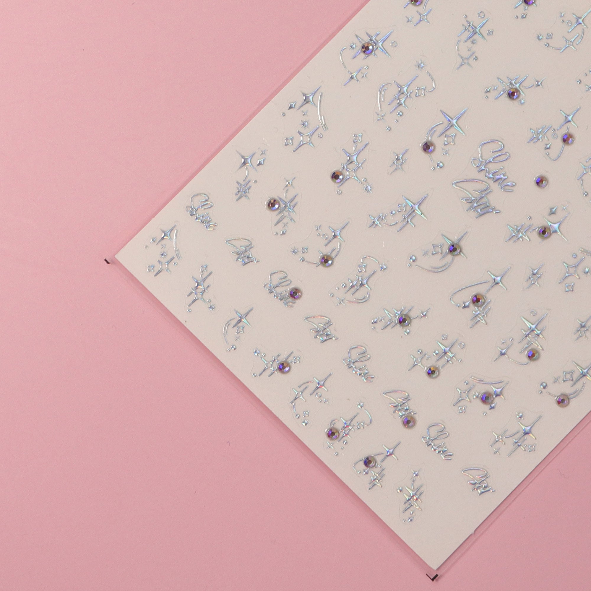 Rhinestone Nail Sticker - Romantic Night Sky
