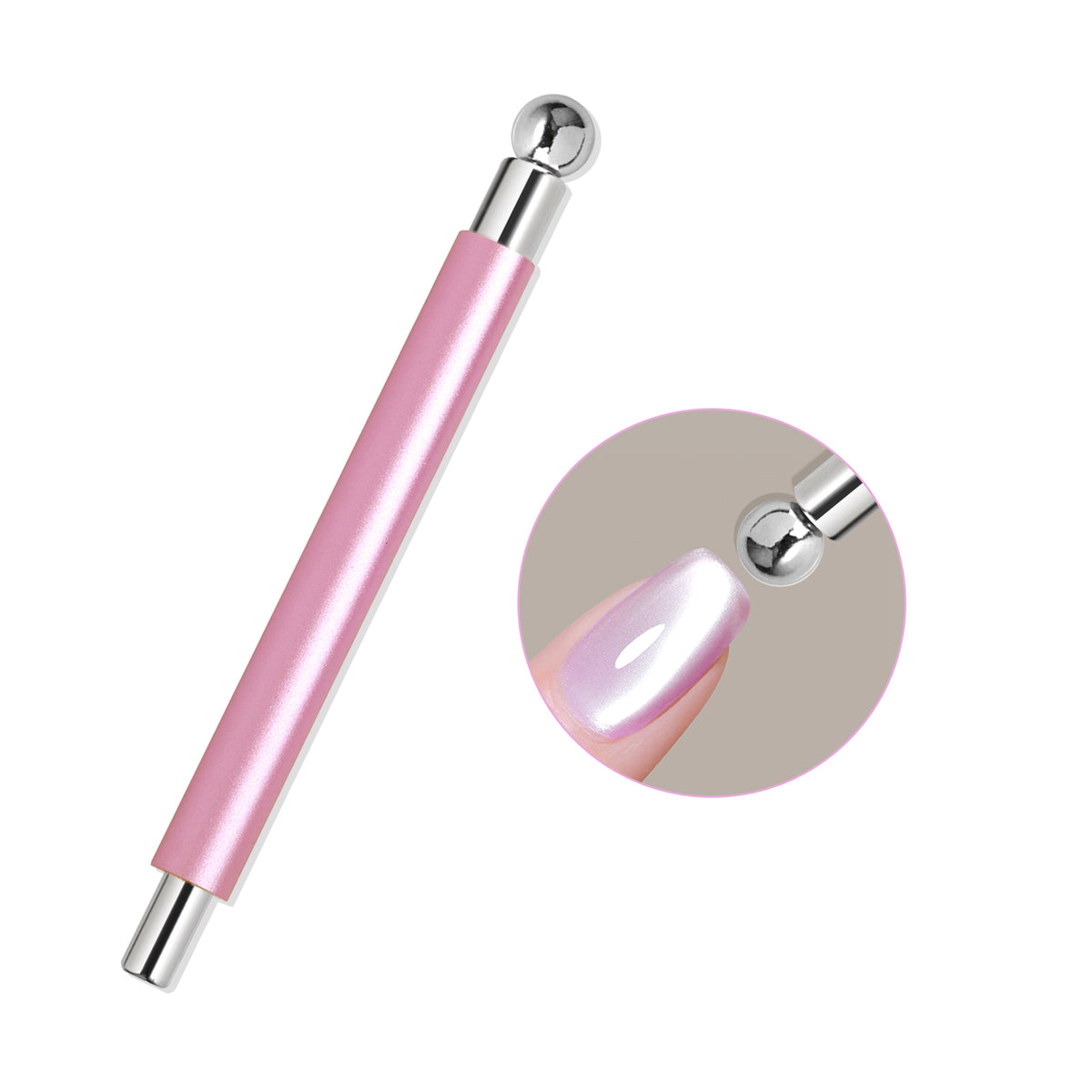 Dual-Head Magnet Cylinder Wand  & Bead