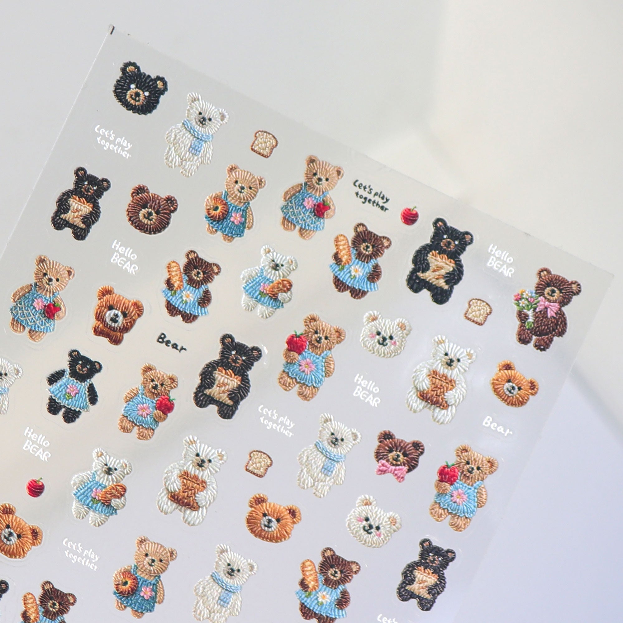5D Nail Sticker - Cute Animal