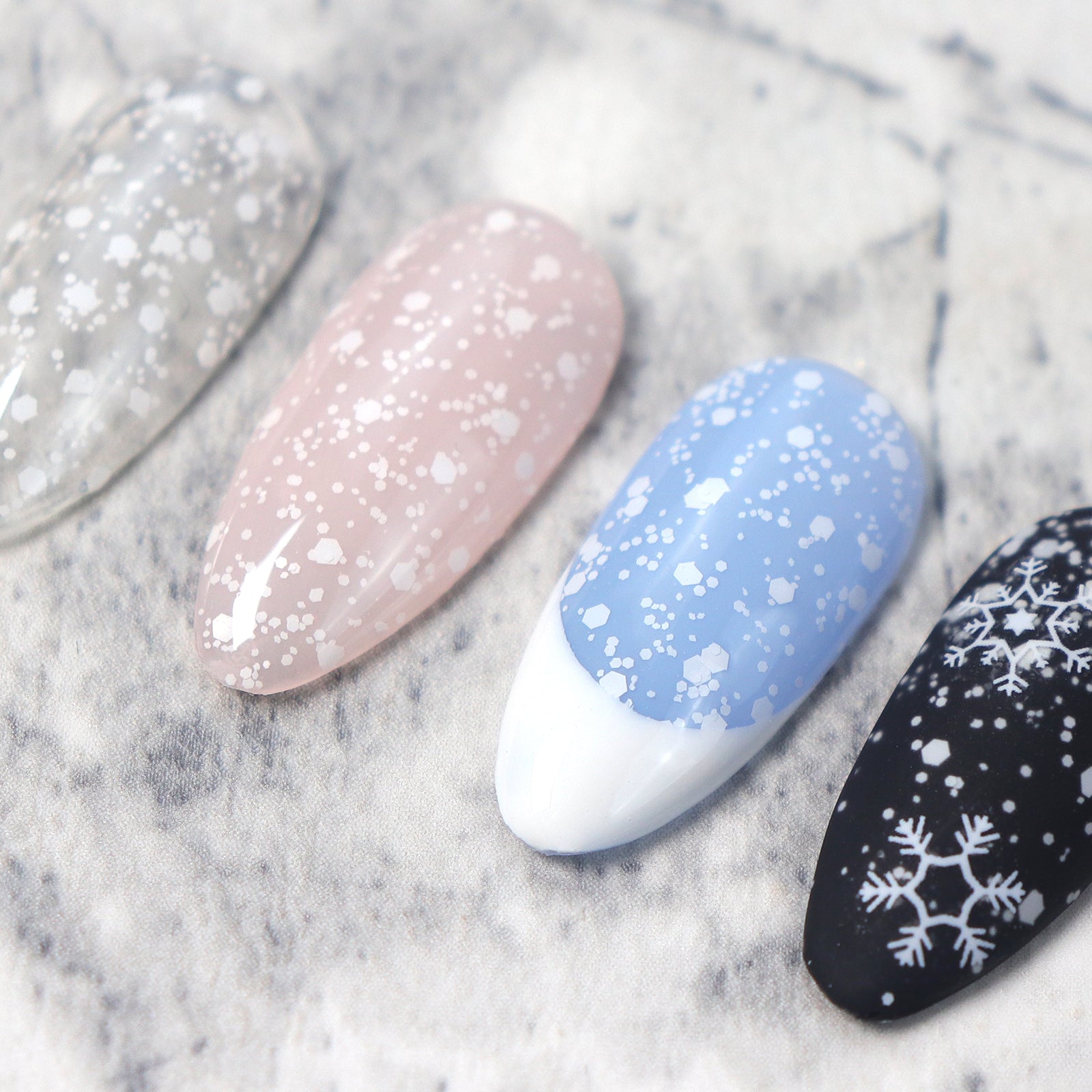 【Halloween Flash Sale】- 50% OFF - Universal Snow Flake Gel Polish