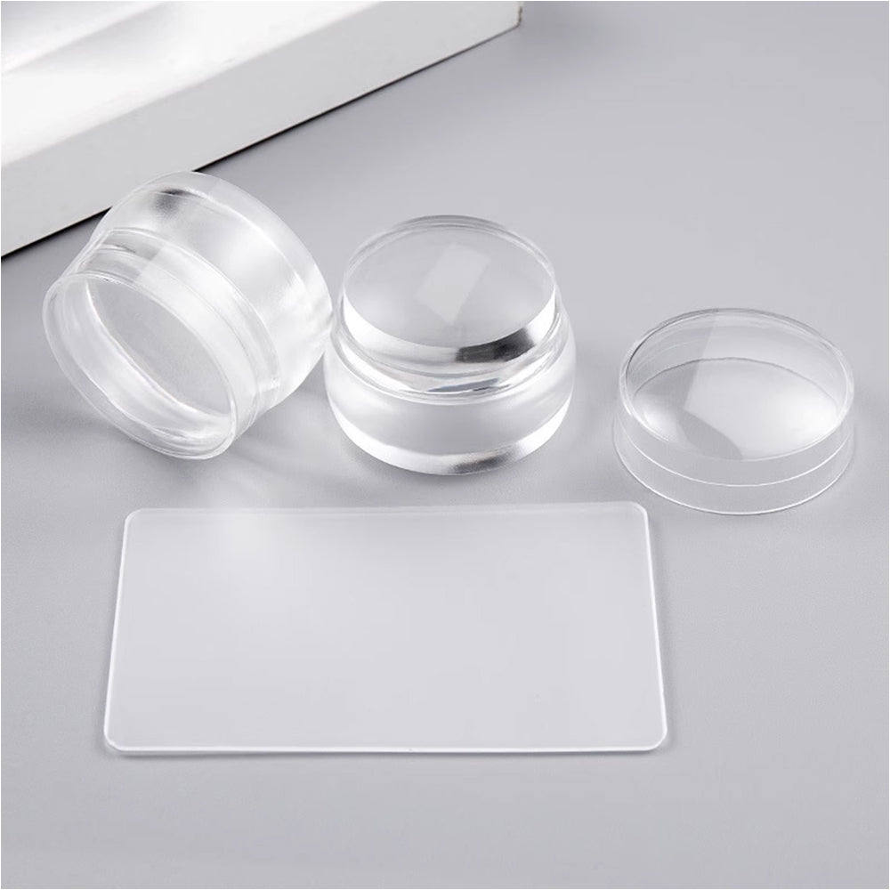 Short Nail Stamper with Scraper