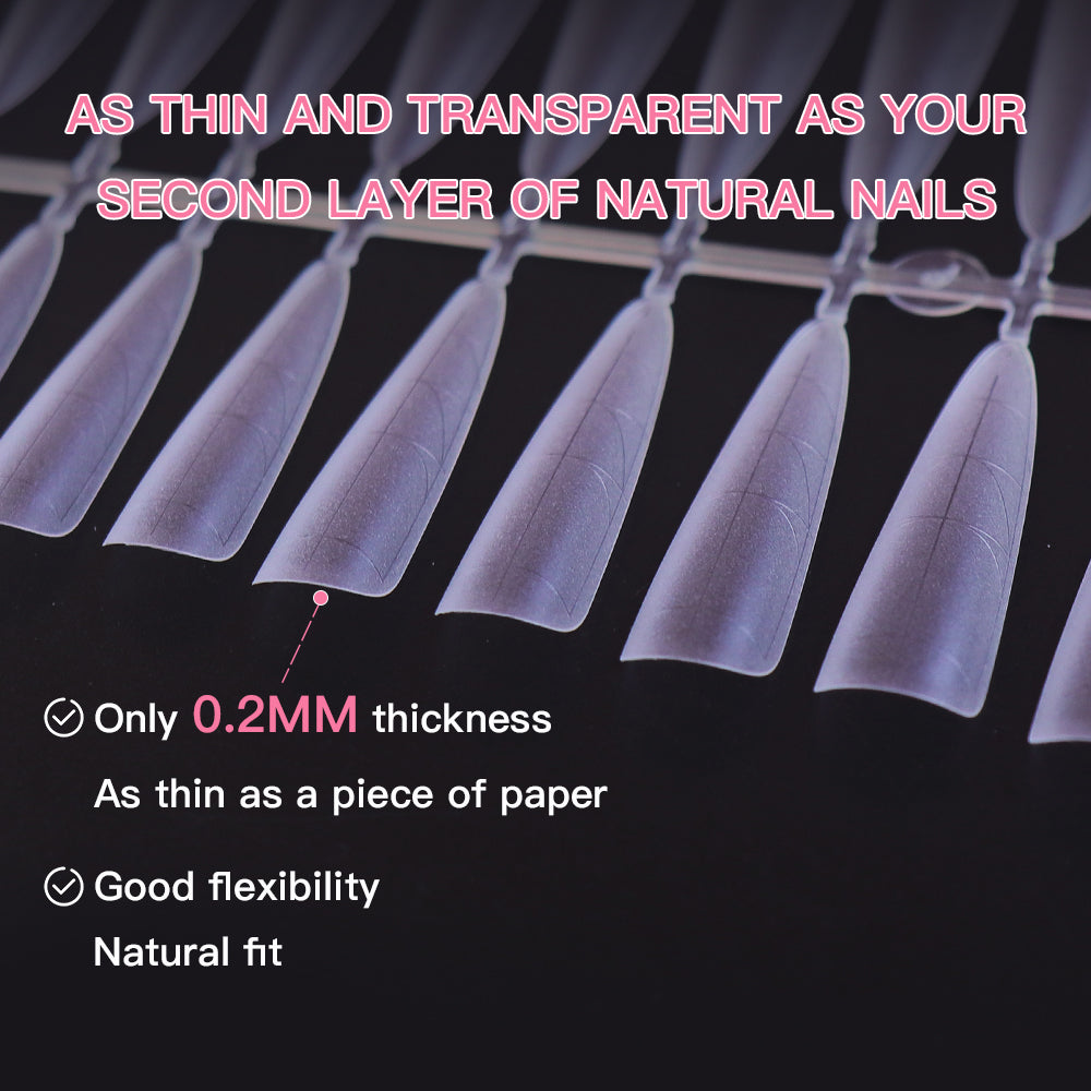 Multifunctional Soft Gel Nail Tips  - Stiletto