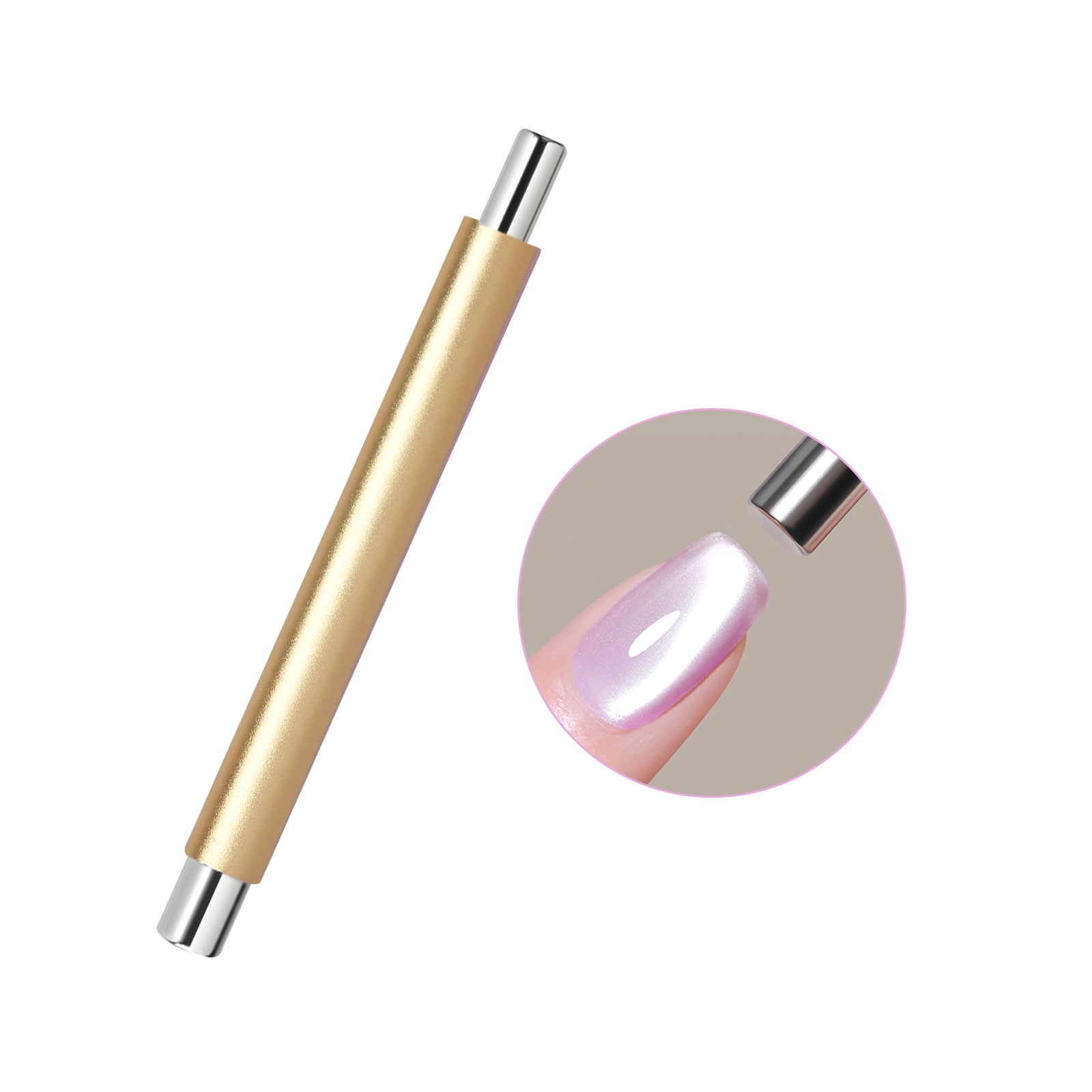 Dual-Head Magnet Cylinder Wand  & Bead