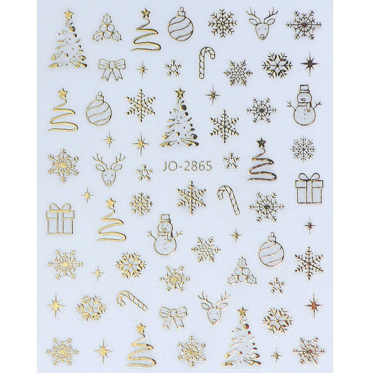 Nail Stickers - Christmas (Chrome)