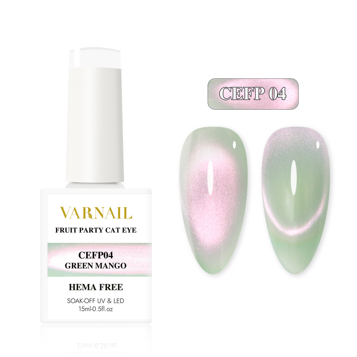 Fruit Party Cat Eye (Hema-Free)- CEFP04 Green Mango