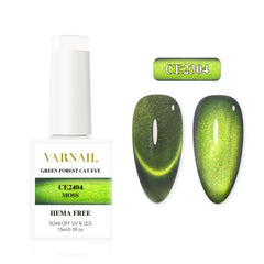 Green Forest Cat Eye (Hema-Free) - CE2404 Moss