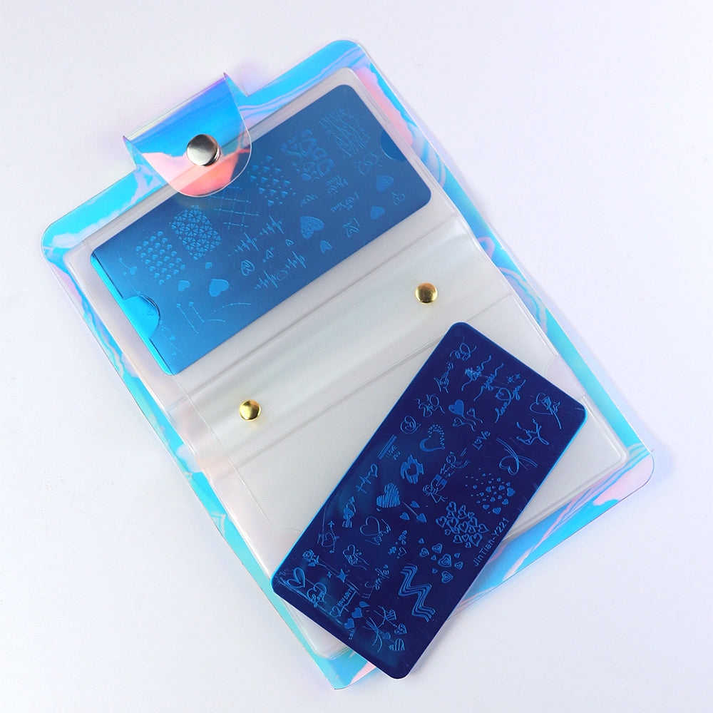 Nail Stamping Plate Storage Case