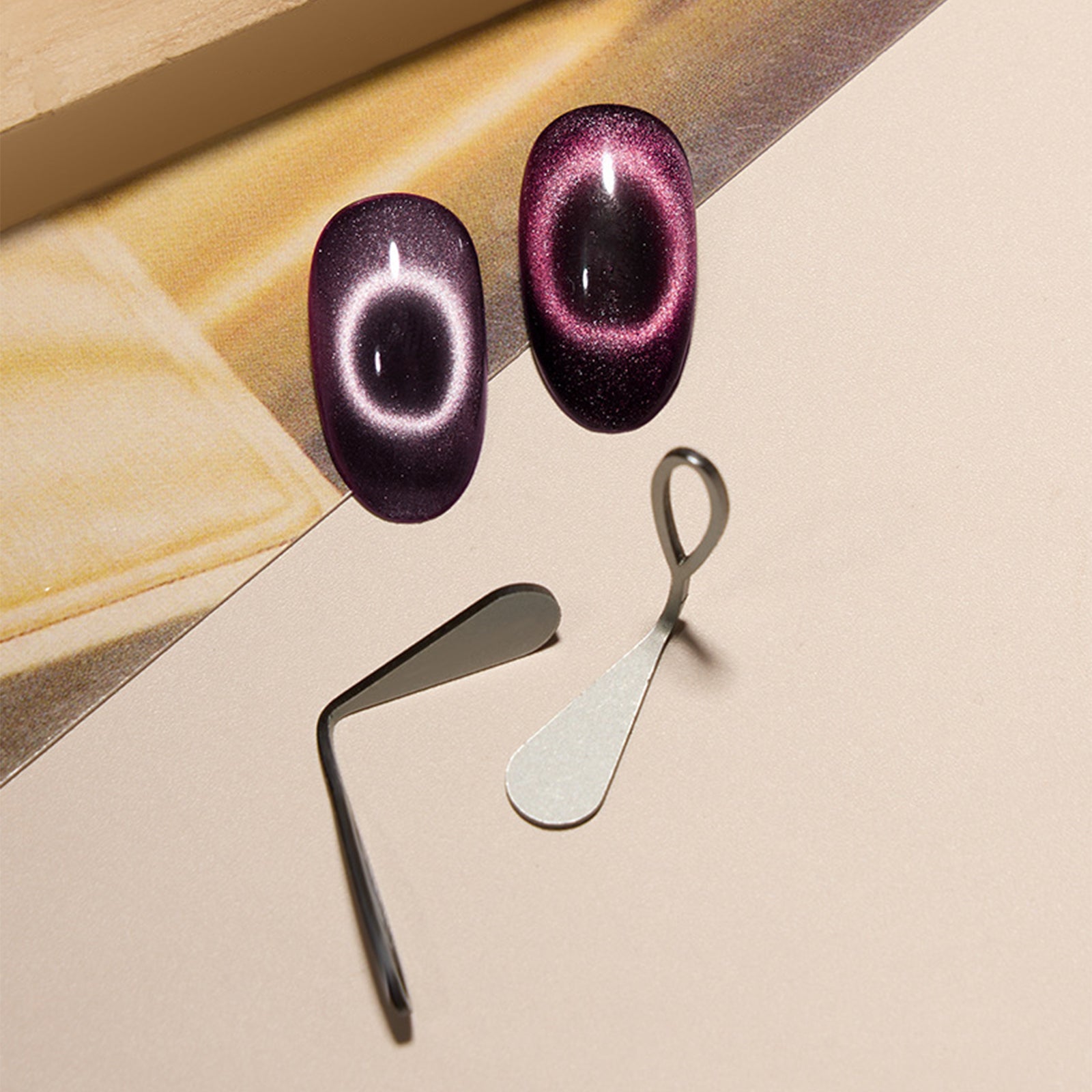 Hollow Cat Eye Nail Magnetic Tool