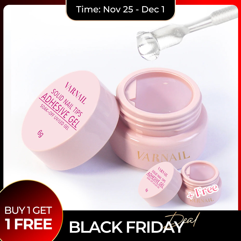 Black Friday Deal : BOGO-Solid Nail Tip Adhesive Glue Gel