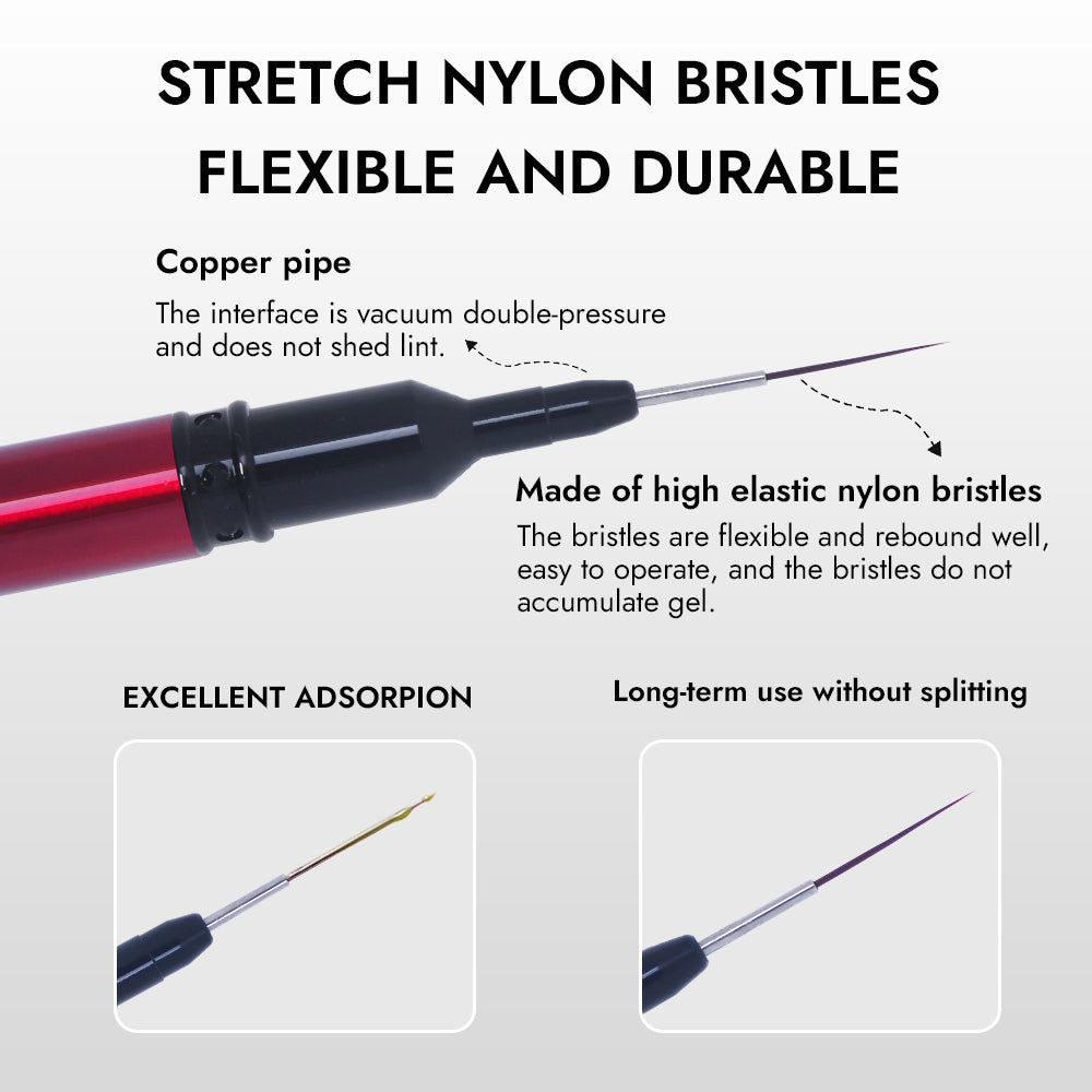 Liner Nail Brush (Vampire)  - 12mm