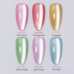 Candy Velvet Cat Eye - CECV05 Light Grape