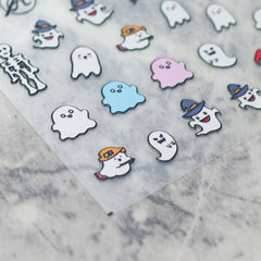 5D Nail Sticker - Halloween Ghost
