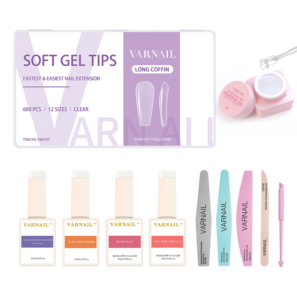 Gel Tip Starter Kit - 11 Pcs/Set