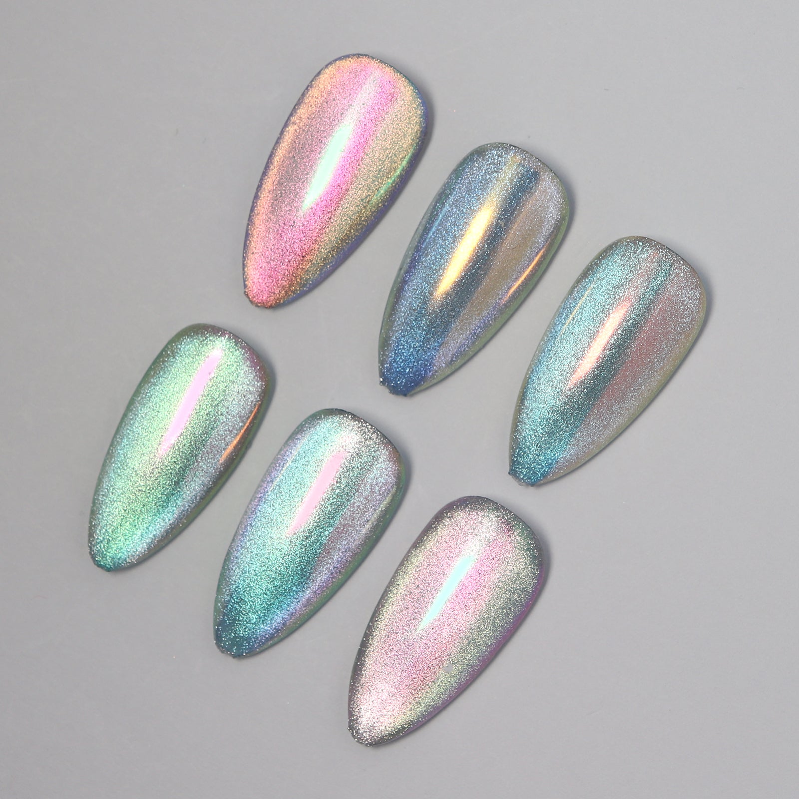 Aurora Mermaid Nail Chrome Powder - VC16 Fantasy