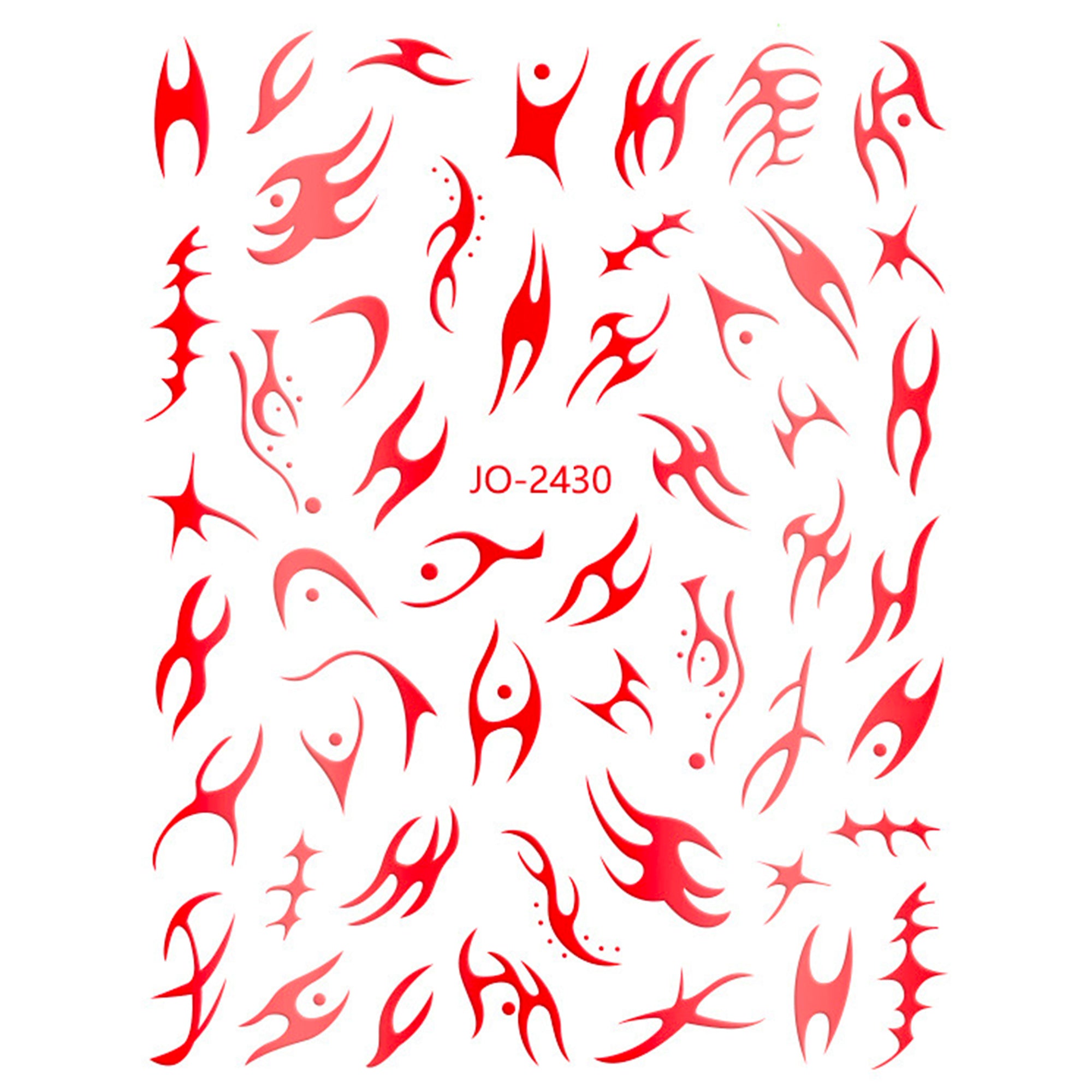 Nail Stickers - Flame